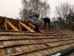 totalrenovering av gammalt tak